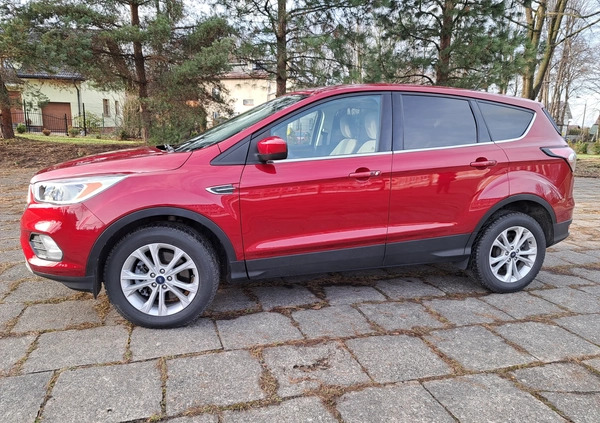 Ford Kuga cena 84000 przebieg: 71000, rok produkcji 2019 z Brzeszcze małe 301